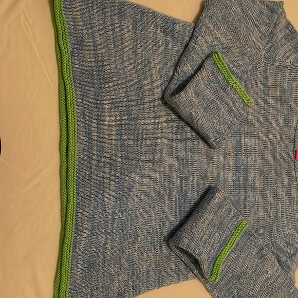 NWOT Lilly Pulitzer Marled Blue Light Sweater Sz XS - Picture 3 of 3